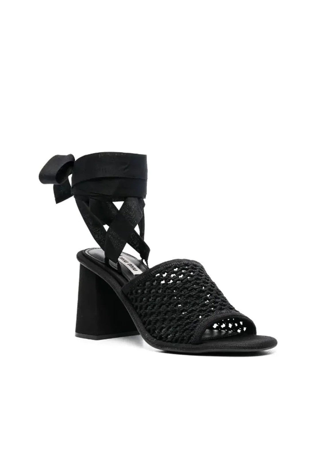 Miu Miu-OUTLET-SALE-Miu Miu Heeled Sandals-ARCHIVIST