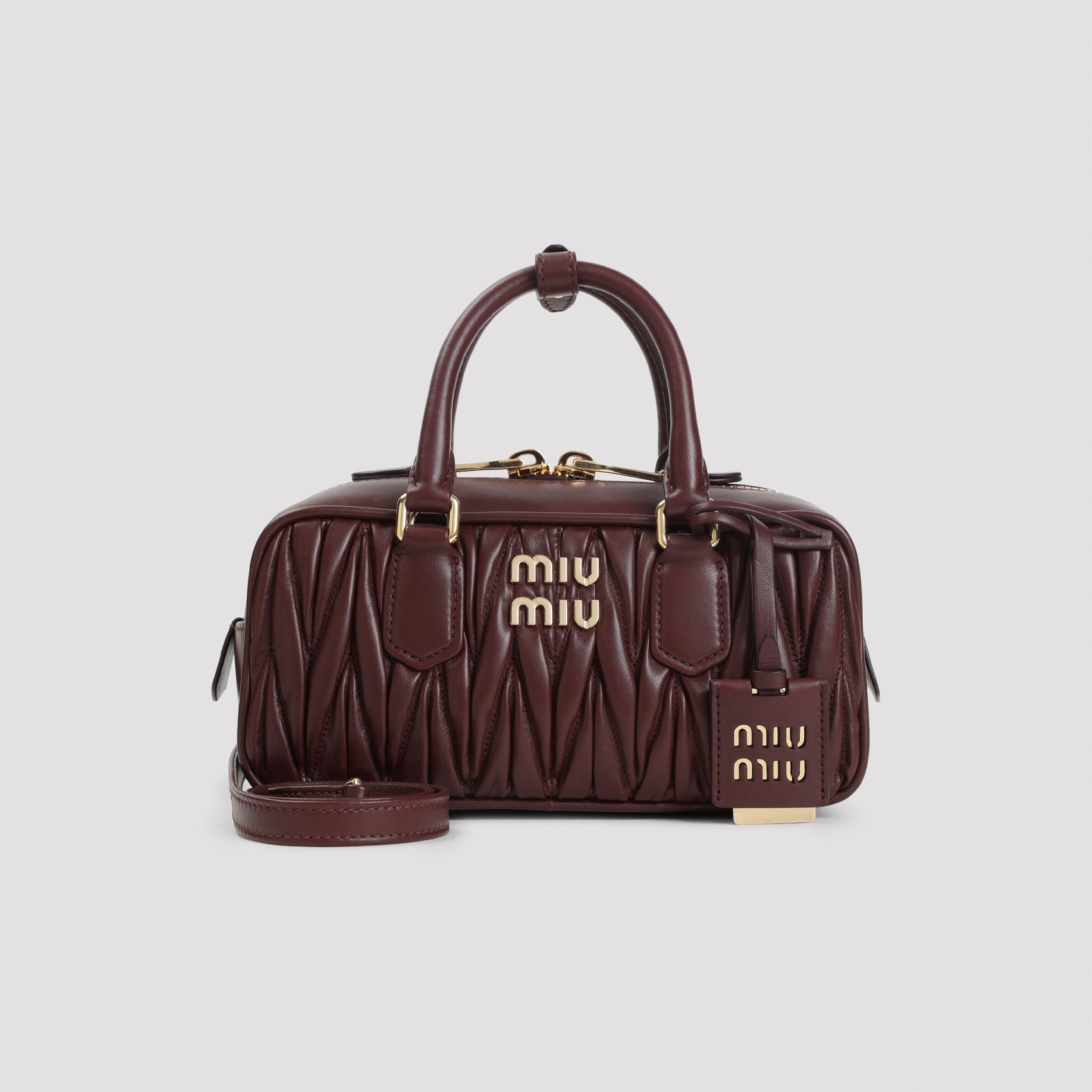 Miu Miu-OUTLET-SALE-Miu Miu Lamb Leather Handbag-ARCHIVIST