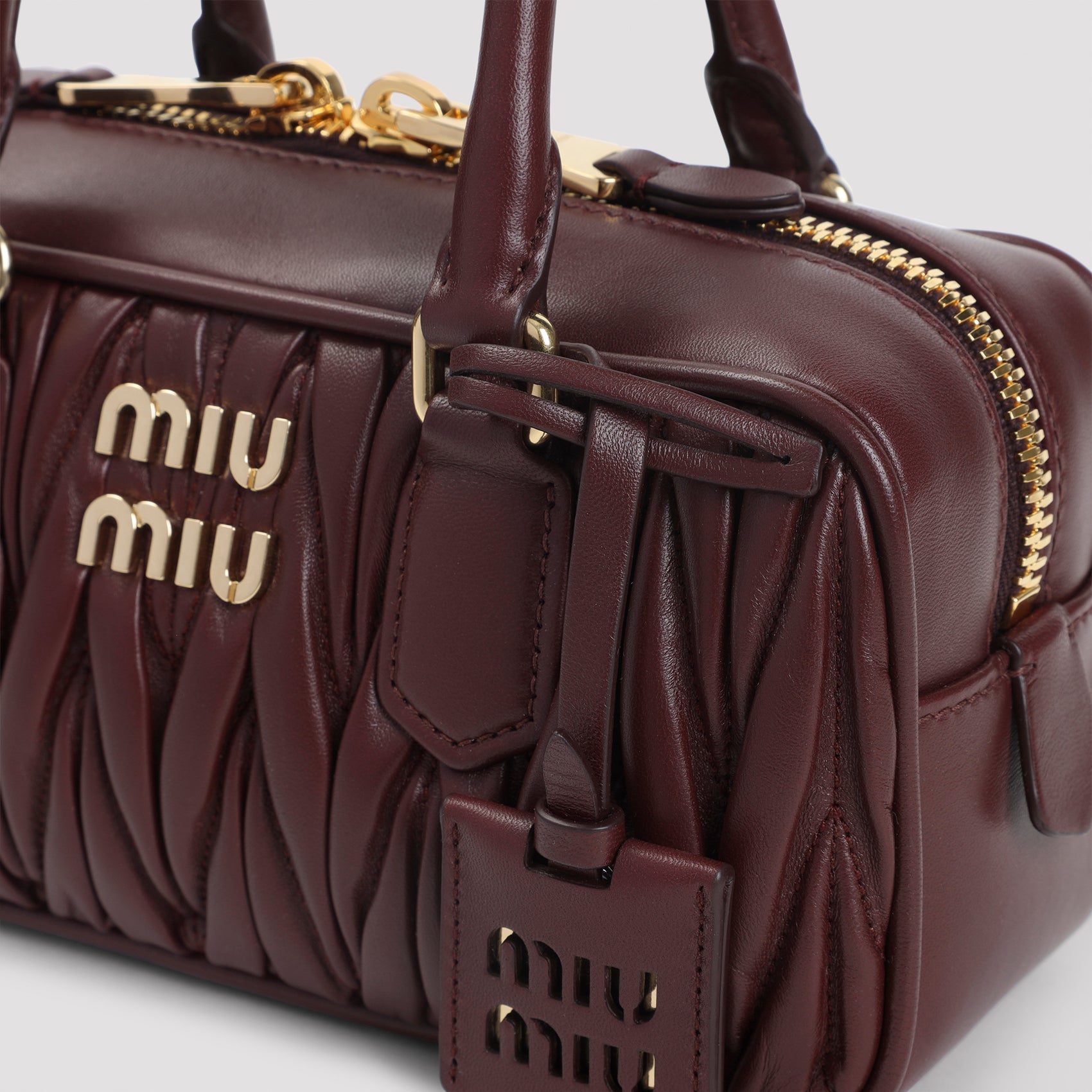 Miu Miu-OUTLET-SALE-Miu Miu Lamb Leather Handbag-ARCHIVIST