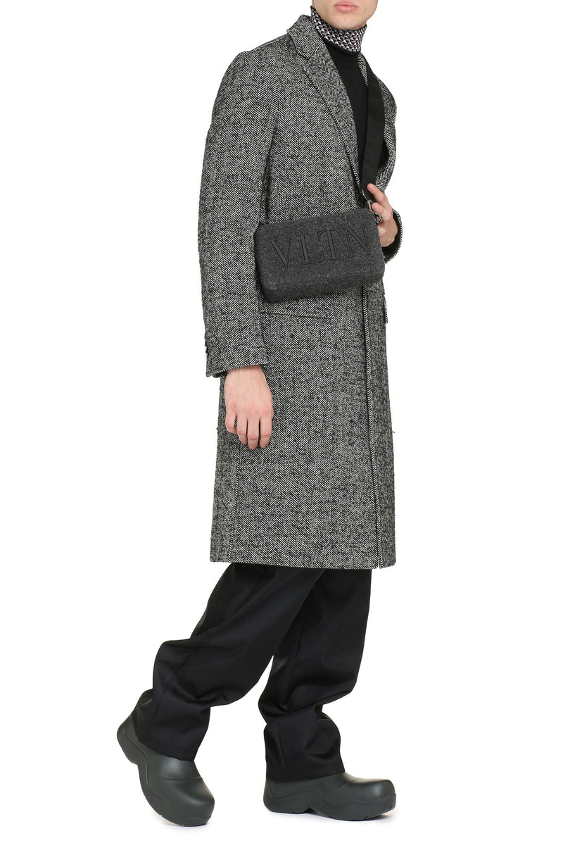 Valentino-OUTLET-SALE-Mixed wool tweed coat-ARCHIVIST