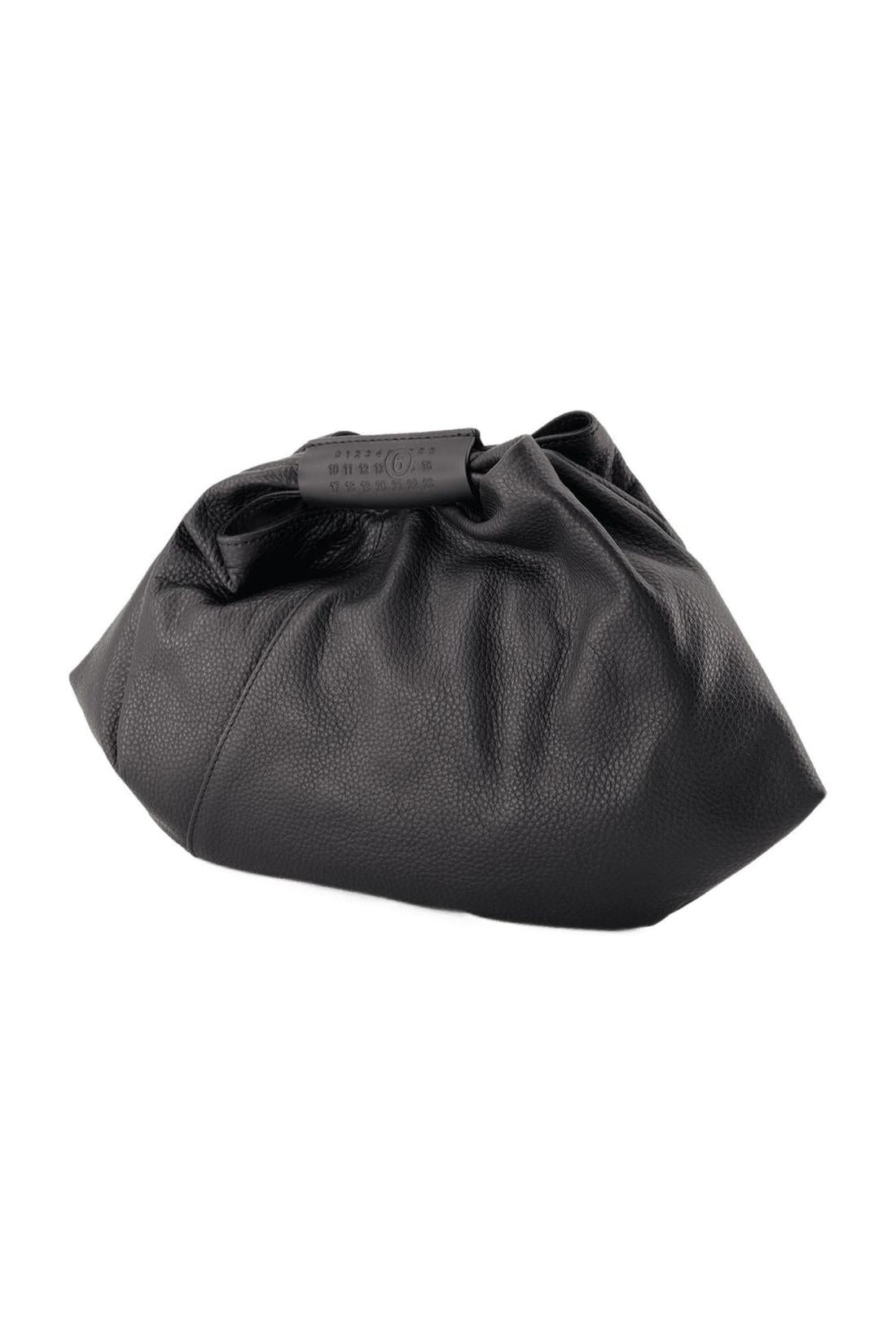 Japanese Mini Handtasche - MM6 Maison Margiela - Leder - Schwarz-Taschen-Mm6 Maison Margiela-ARCHIVIST