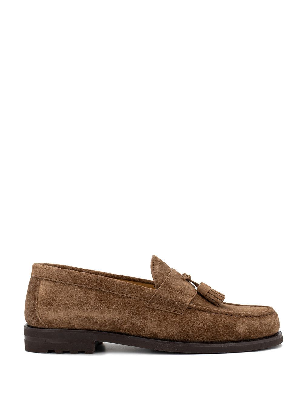 BRUNELLO CUCINELLI-OUTLET-SALE-Moccasin Braun-ARCHIVIST