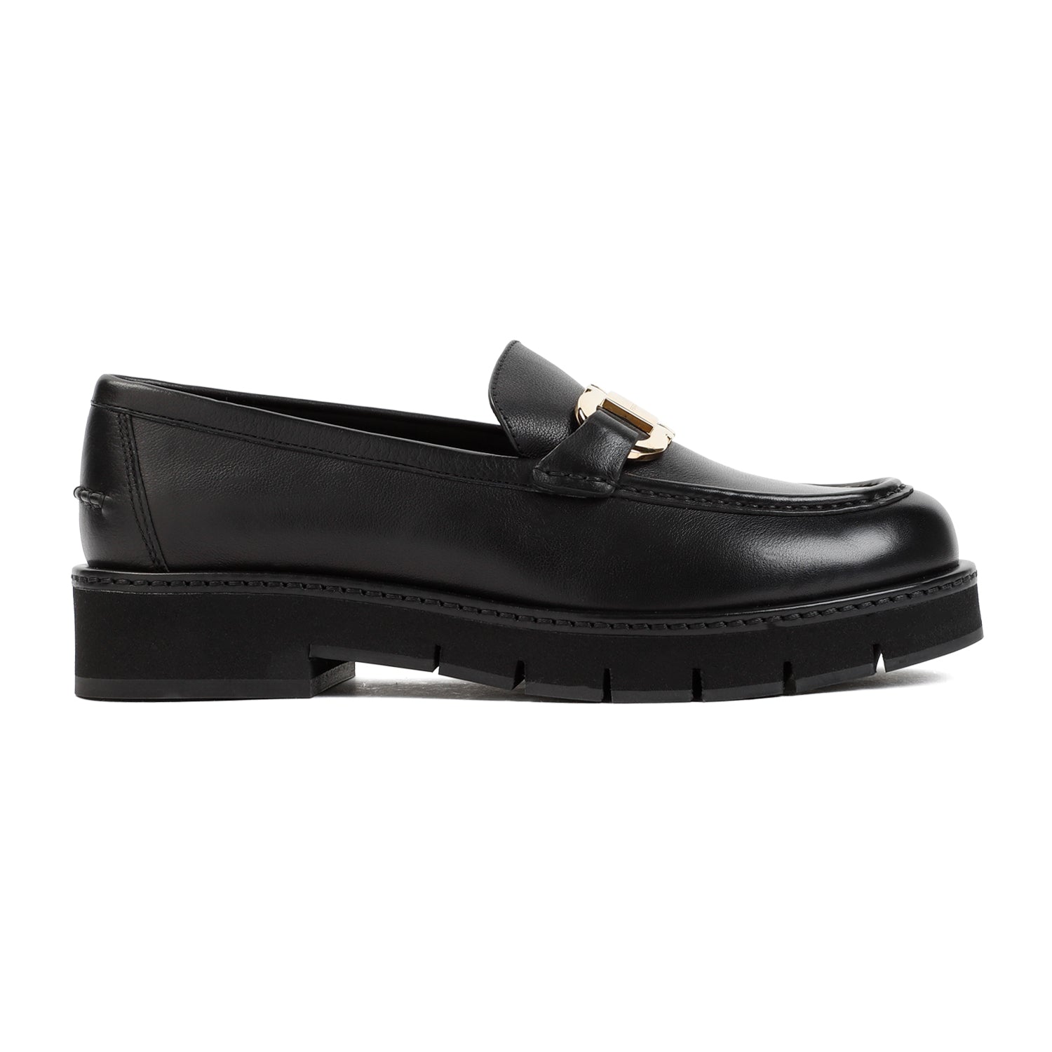 Ferragamo-OUTLET-SALE-Moccasins SCHWARZ-ARCHIVIST