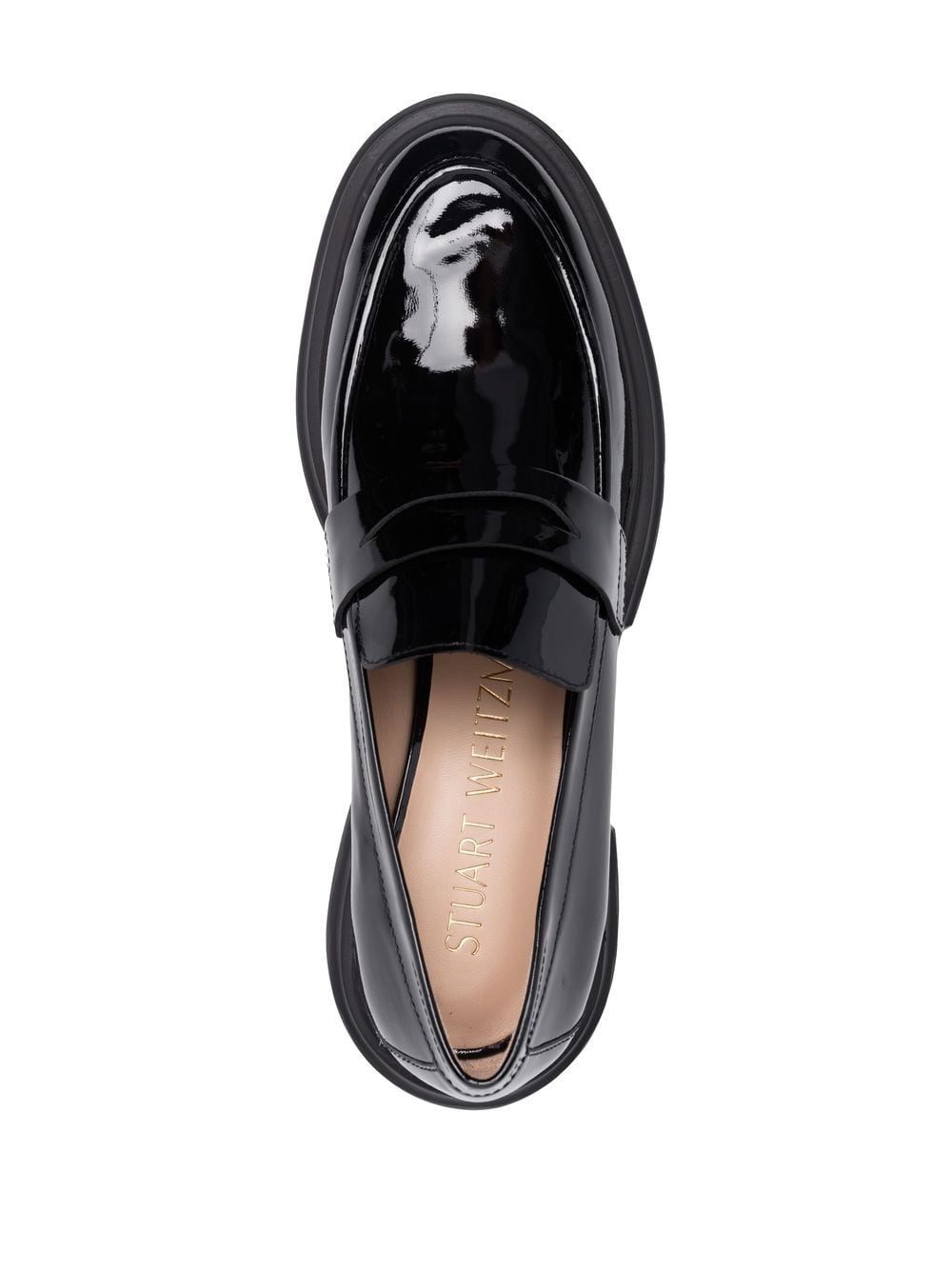 Stuart Weitzman-OUTLET-SALE-Moccasins SCHWARZ-ARCHIVIST