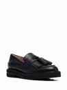 Stuart Weitzman-OUTLET-SALE-Moccasins SCHWARZ-ARCHIVIST