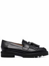 Stuart Weitzman-OUTLET-SALE-Moccasins SCHWARZ-ARCHIVIST