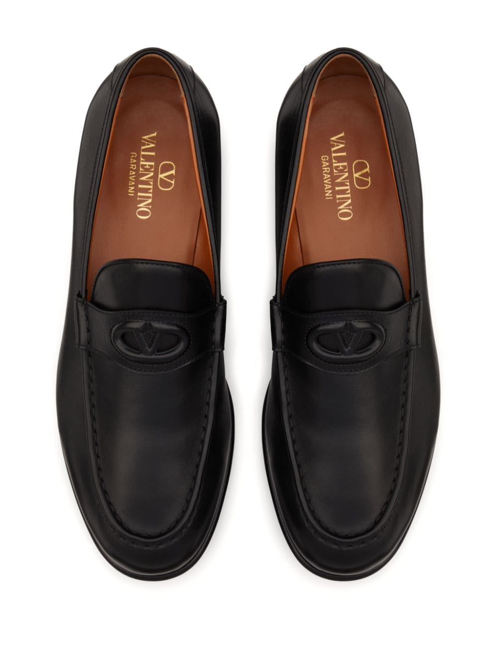 Valentino Garavani-OUTLET-SALE-Moccasins SCHWARZ-ARCHIVIST