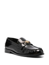 Versace-OUTLET-SALE-Moccasins SCHWARZ-ARCHIVIST