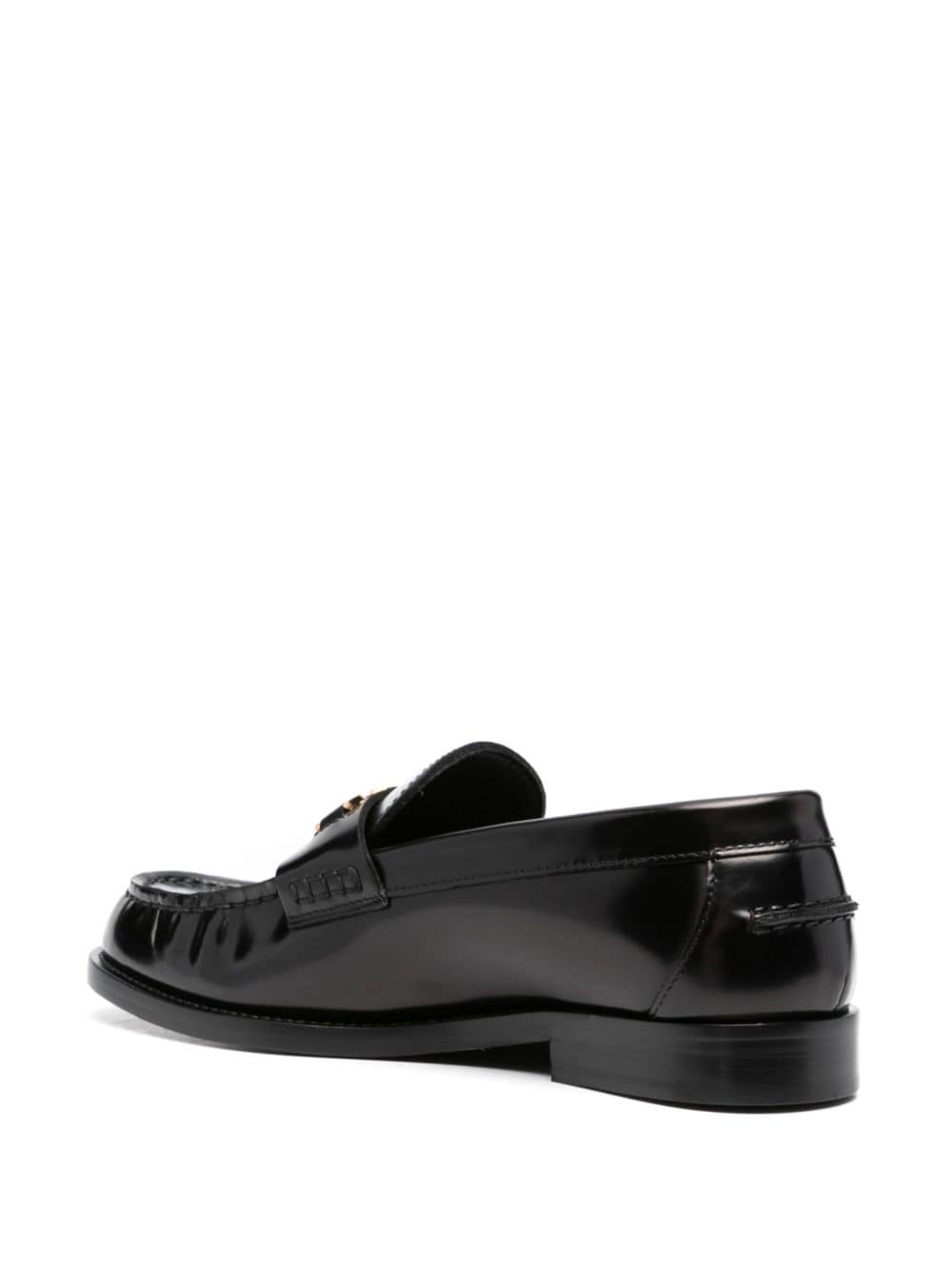 Versace-OUTLET-SALE-Moccasins SCHWARZ-ARCHIVIST