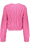 Tricot-knit wool sweater