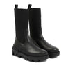 Moncler-OUTLET-SALE-Moncler Leather Logo Boots-ARCHIVIST