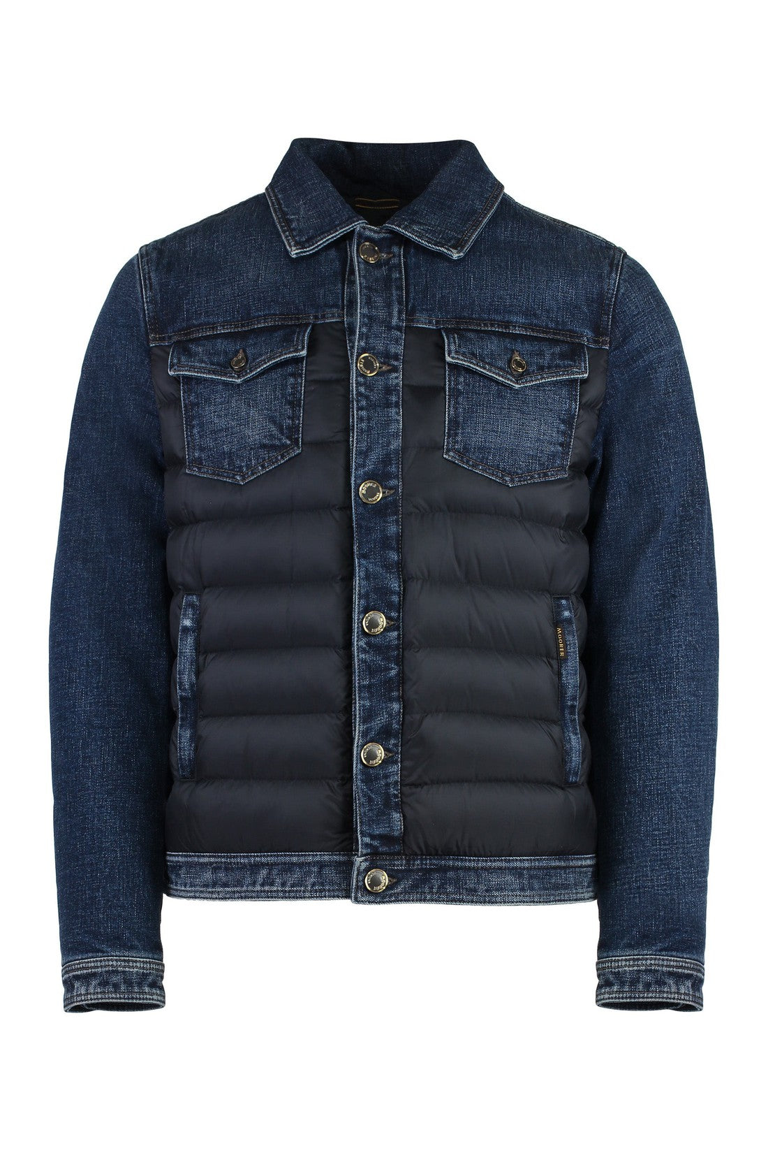 Moorer-OUTLET-SALE-Mondor denim jacket-ARCHIVIST