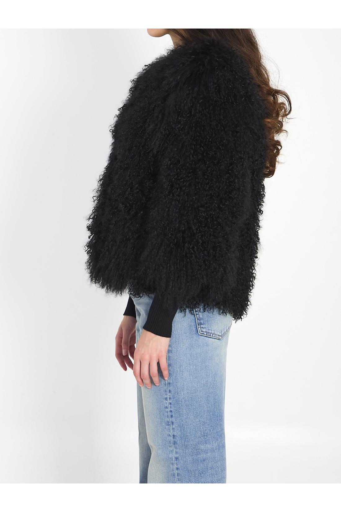 Yves salomon-OUTLET-SALE-Mongolian fur-ARCHIVIST