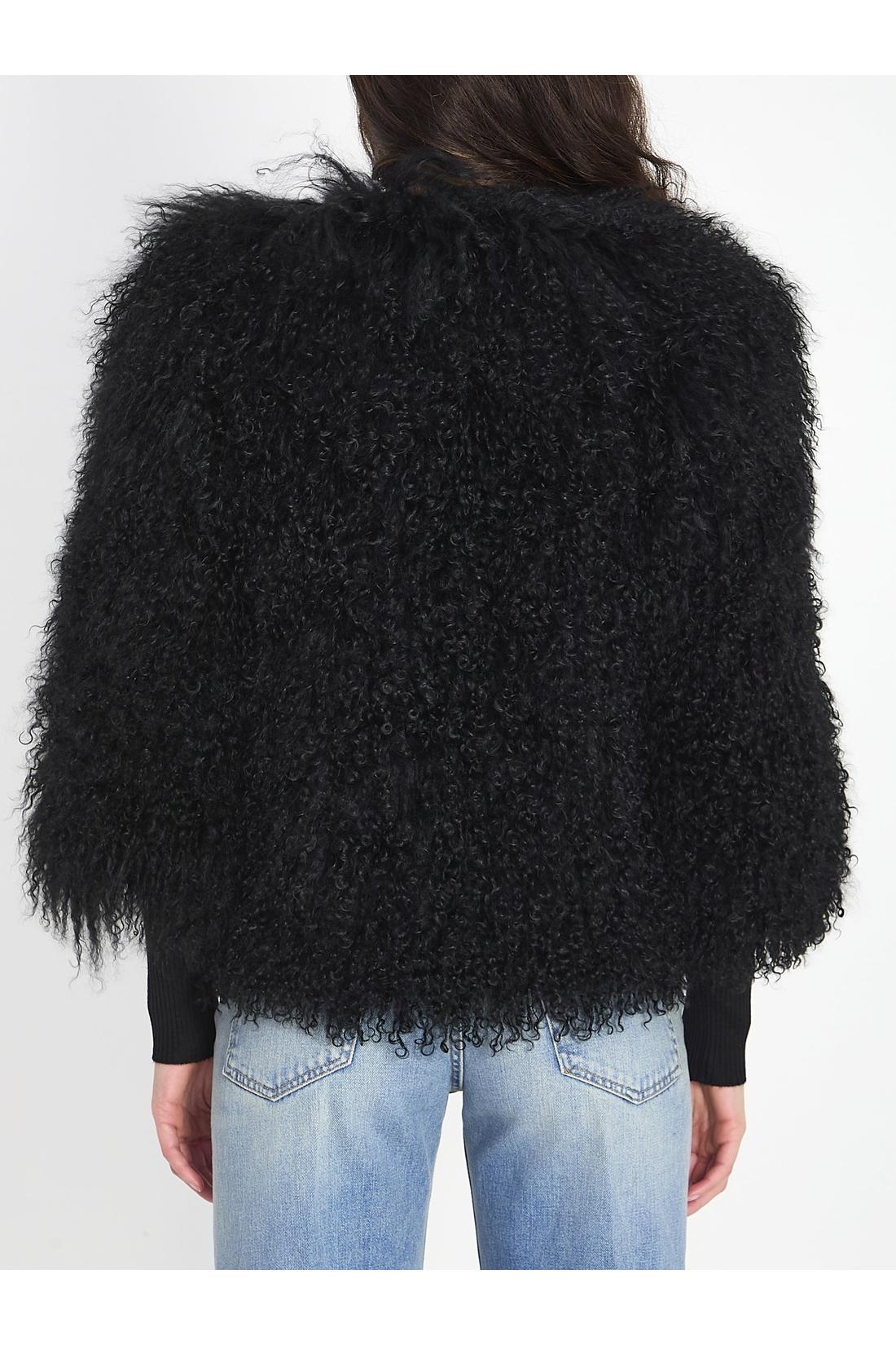 Yves salomon-OUTLET-SALE-Mongolian fur-ARCHIVIST