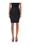 BALMAIN-OUTLET-SALE-Monogram 3D mini skirt-ARCHIVIST