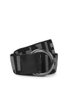 Stella McCartney-OUTLET-SALE-Monogram Logo Lurex Tape Belt-ARCHIVIST