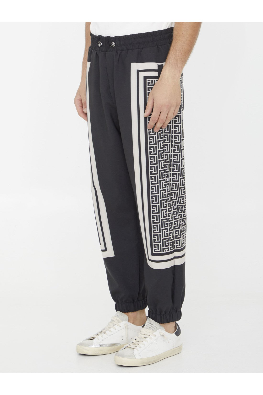 BALMAIN-OUTLET-SALE-Monogram joggers-ARCHIVIST