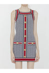 BALMAIN-OUTLET-SALE-Monogram knit dress-ARCHIVIST