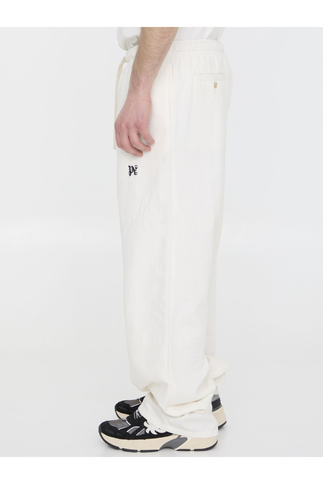 Palm Angels-OUTLET-SALE-Monogram pants-ARCHIVIST