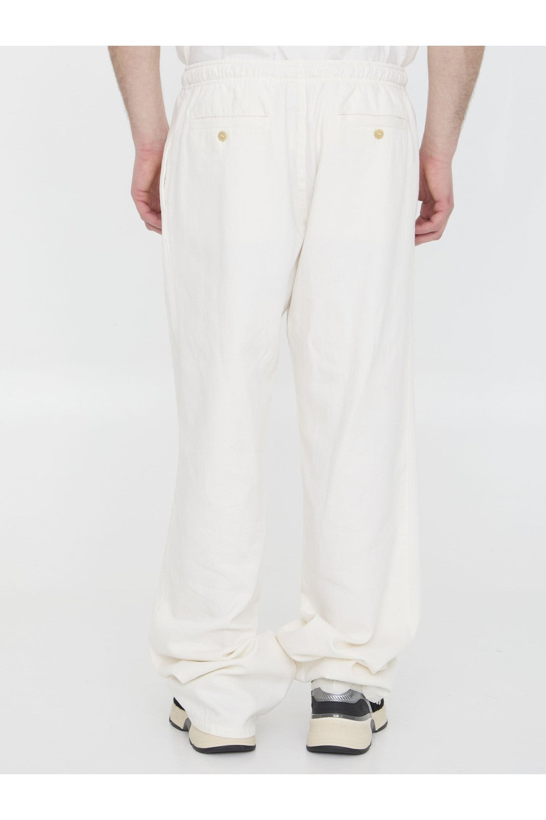 Palm Angels-OUTLET-SALE-Monogram pants-ARCHIVIST