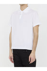 SAINT LAURENT-OUTLET-SALE-Monogram polo shirt-ARCHIVIST