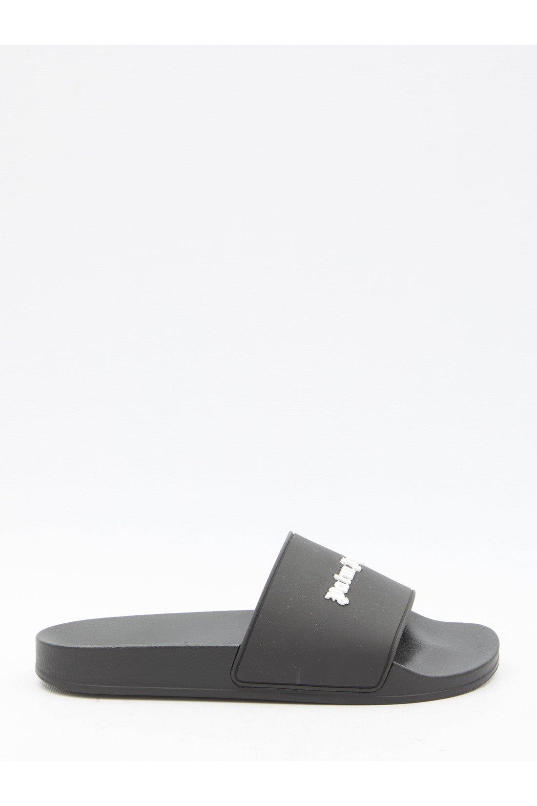 PALM ANGELS-OUTLET-SALE-Monogram rubber slide sandals-ARCHIVIST