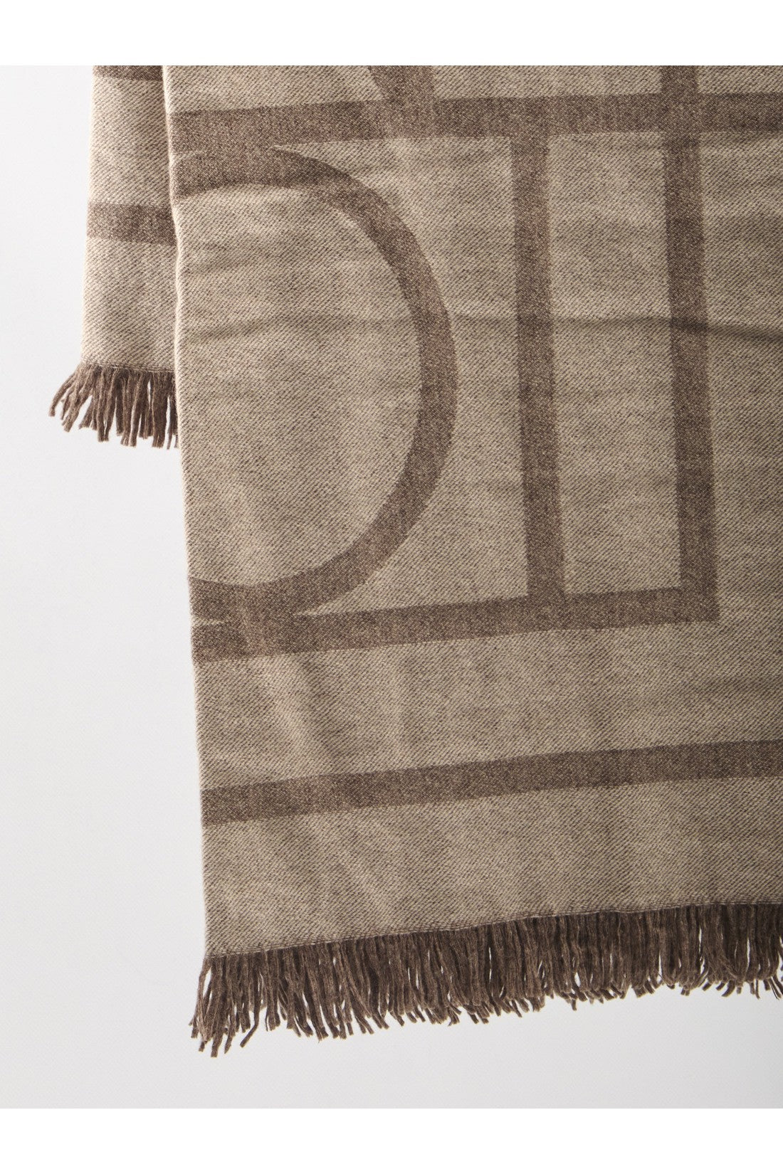 TOTEME-OUTLET-SALE-Monogram scarf in wool and cashmere-ARCHIVIST