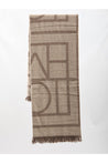 TOTEME-OUTLET-SALE-Monogram scarf in wool and cashmere-ARCHIVIST