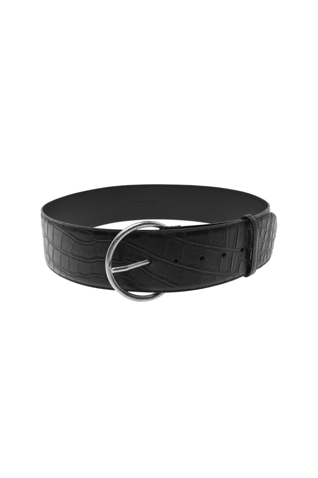 Saint Laurent-OUTLET-SALE-Monroe Cocco Print Belt-ARCHIVIST