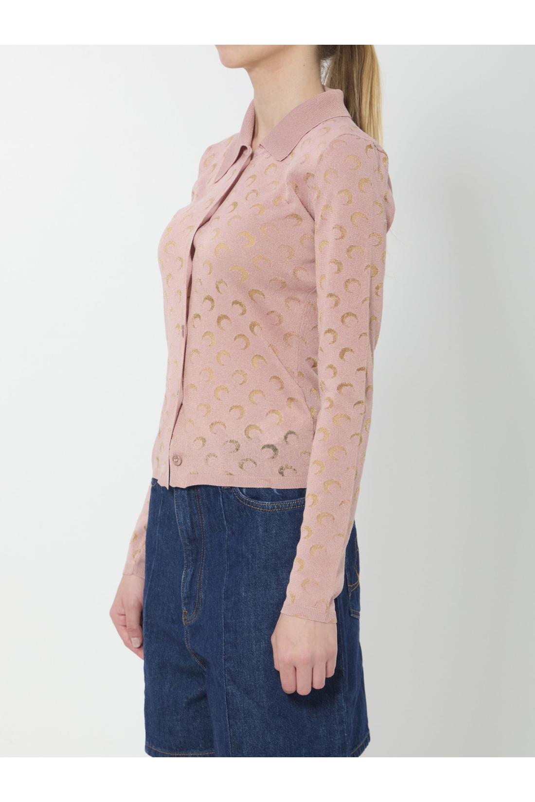 Marine Serre-OUTLET-SALE-Moon Devore shirt-ARCHIVIST