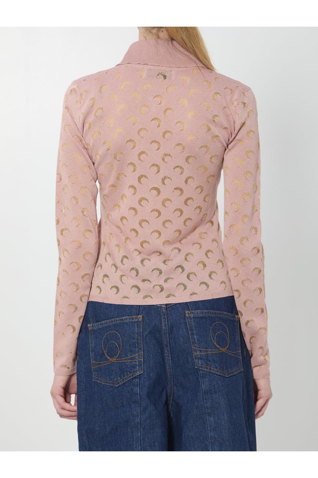 Marine Serre-OUTLET-SALE-Moon Devore shirt-ARCHIVIST