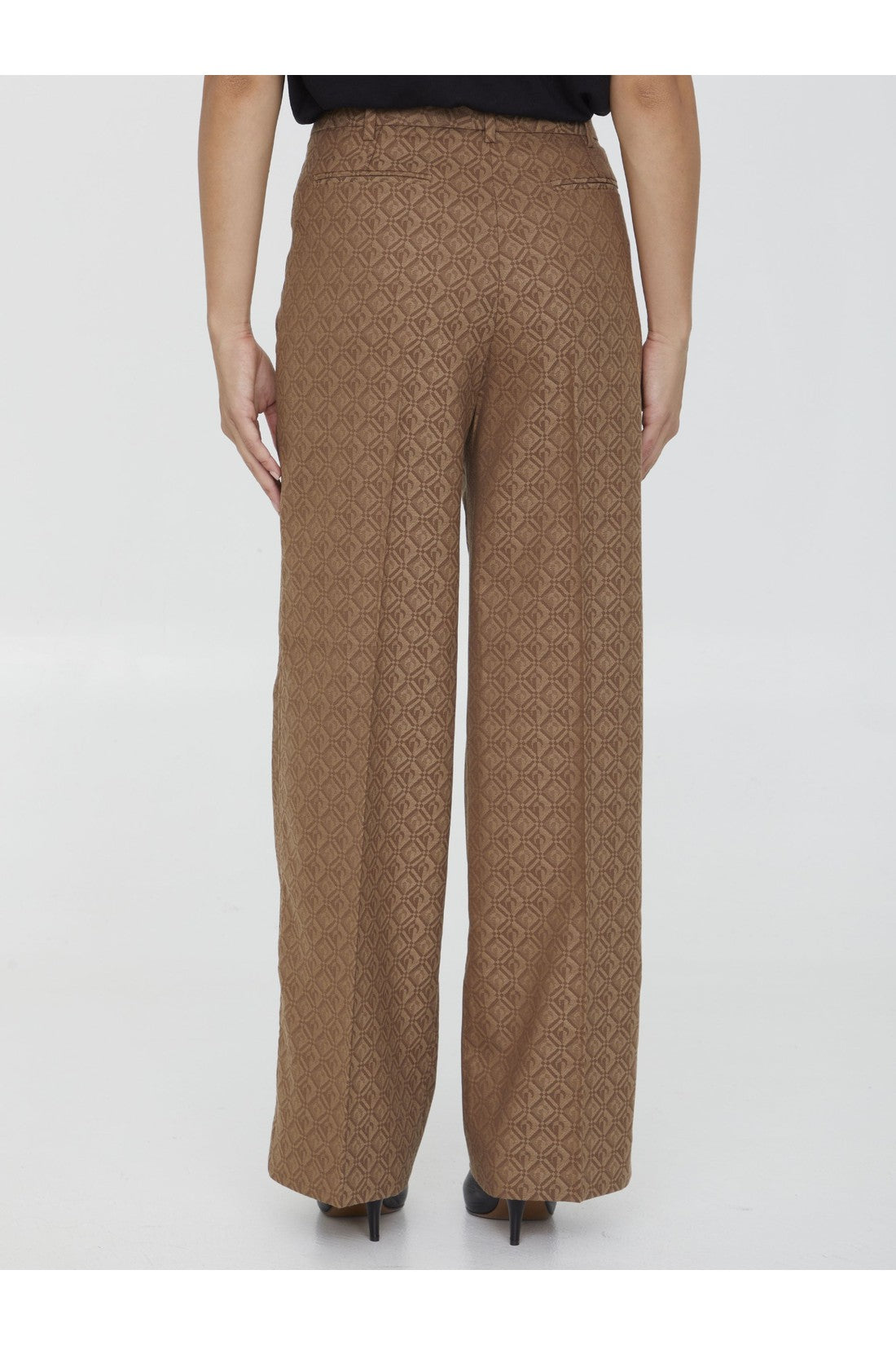 MARINE SERRE-OUTLET-SALE-Moon Diamant pants-ARCHIVIST