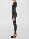 MARINE SERRE-OUTLET-SALE-Moon printed catsuit-ARCHIVIST