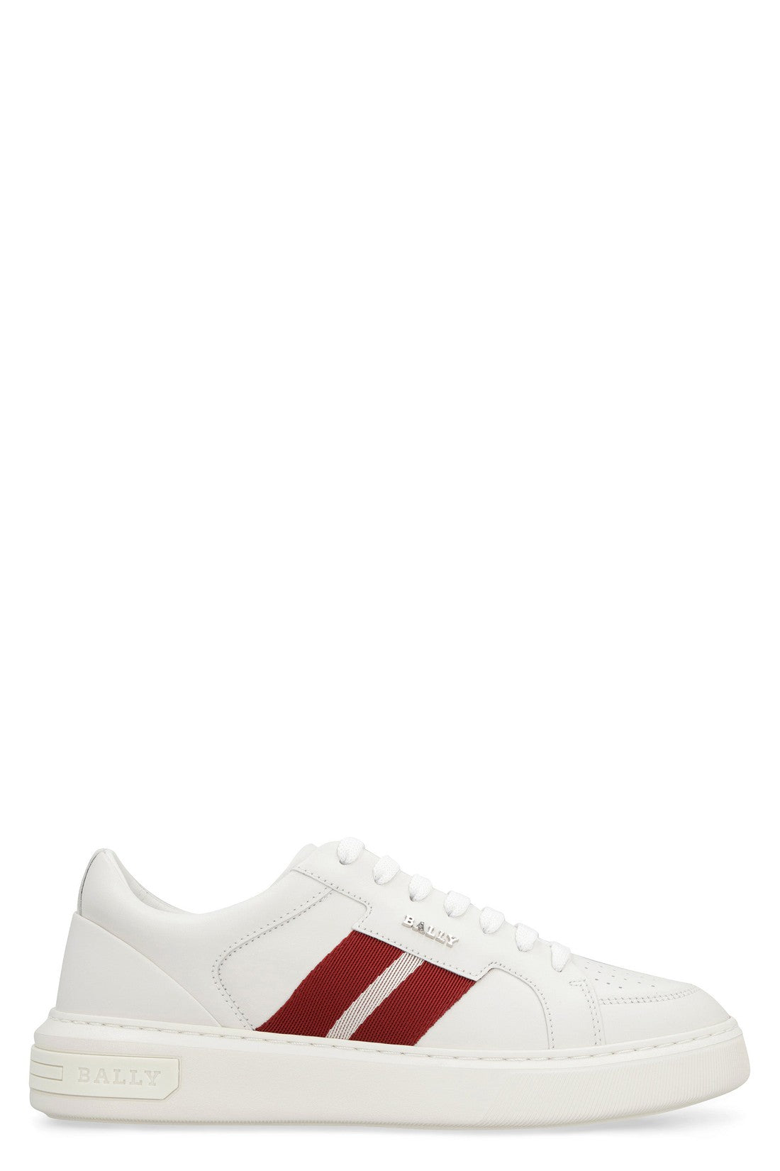 Bally-OUTLET-SALE-Moony leather sneakers-ARCHIVIST