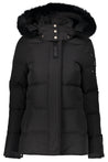 Padded parka with fur hood