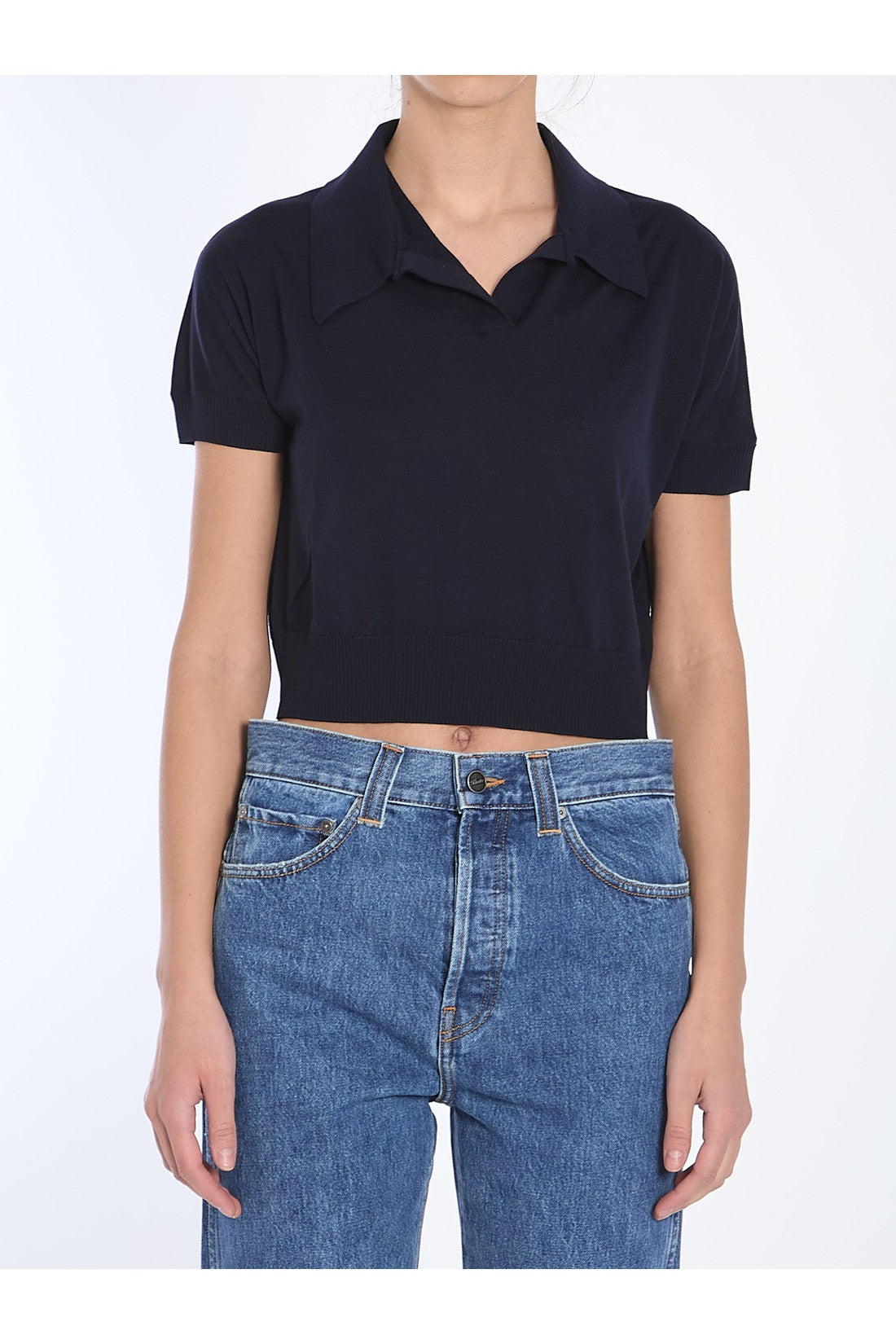 Khaite-OUTLET-SALE-Morgane polo shirt-ARCHIVIST