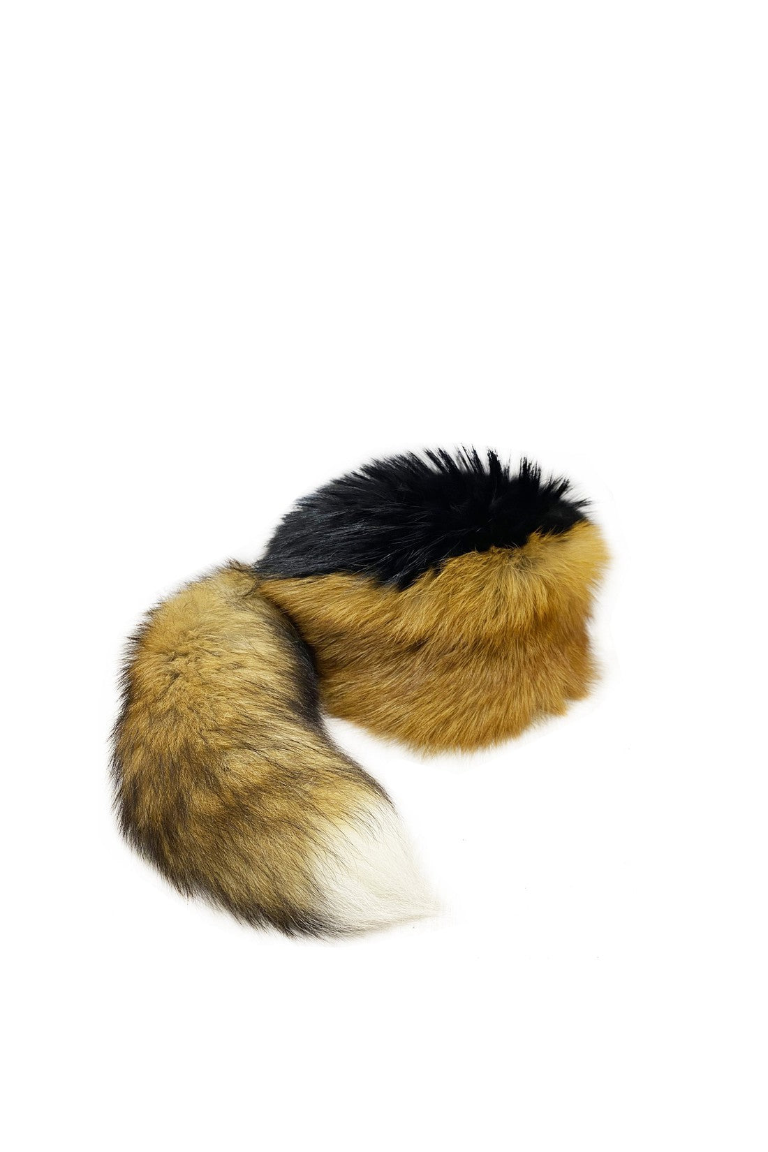 MOSCHINO COUTURE-OUTLET-SALE-Moschino Couture Fox Fur Hat-ARCHIVIST