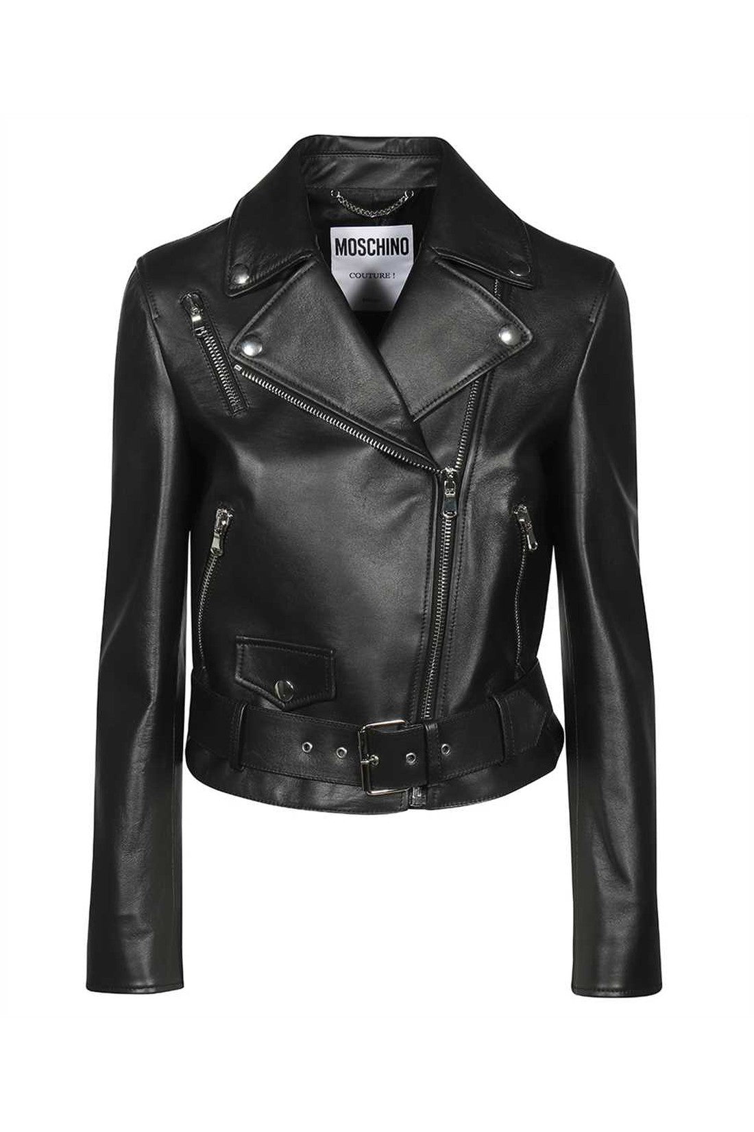 Leather jacket-Moschino-OUTLET-SALE-40-ARCHIVIST
