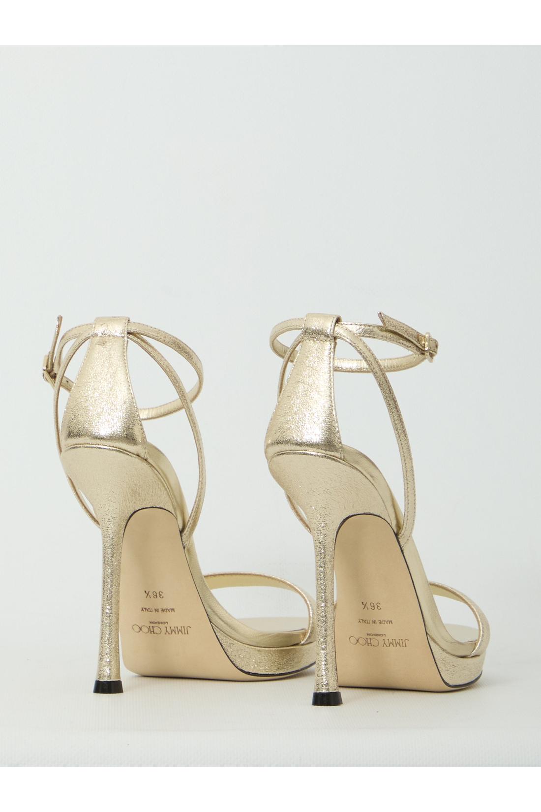 Jimmy Choo-OUTLET-SALE-Moza 120 platform sandals-ARCHIVIST