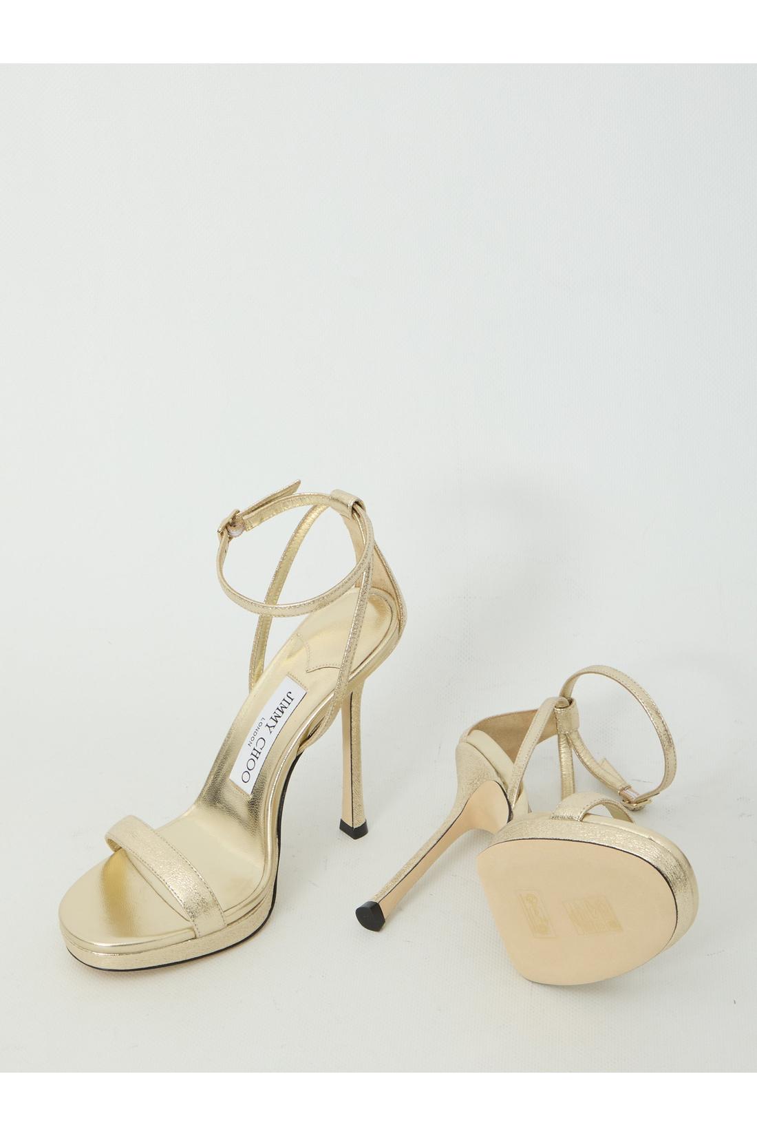 Jimmy Choo-OUTLET-SALE-Moza 120 platform sandals-ARCHIVIST