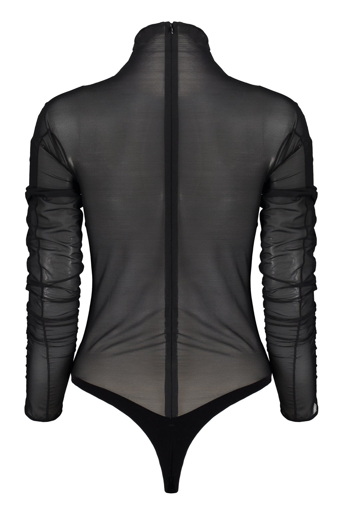 Mugler-OUTLET-SALE-Mugler x Wolford - Semi-transparent bodysuit-ARCHIVIST