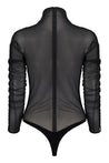 Mugler-OUTLET-SALE-Mugler x Wolford - Semi-transparent bodysuit-ARCHIVIST