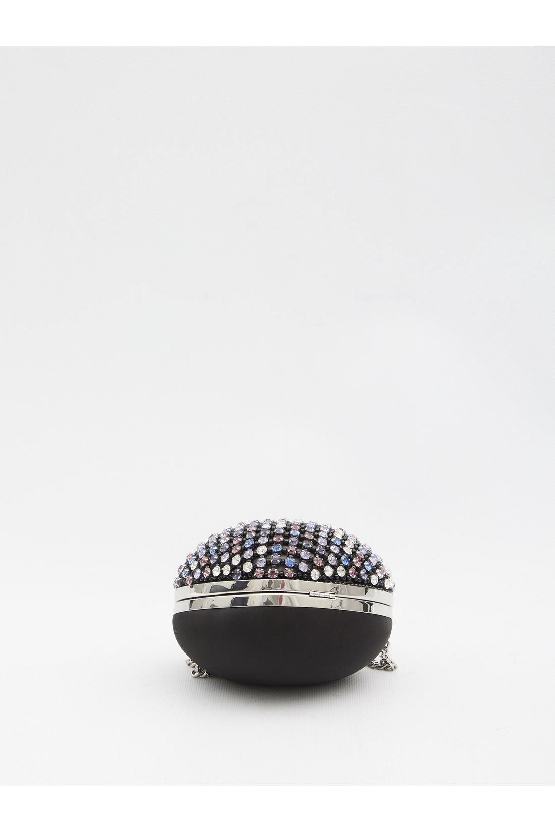 Self Portrait-OUTLET-SALE-Multi crystal Heart clutch bag-ARCHIVIST