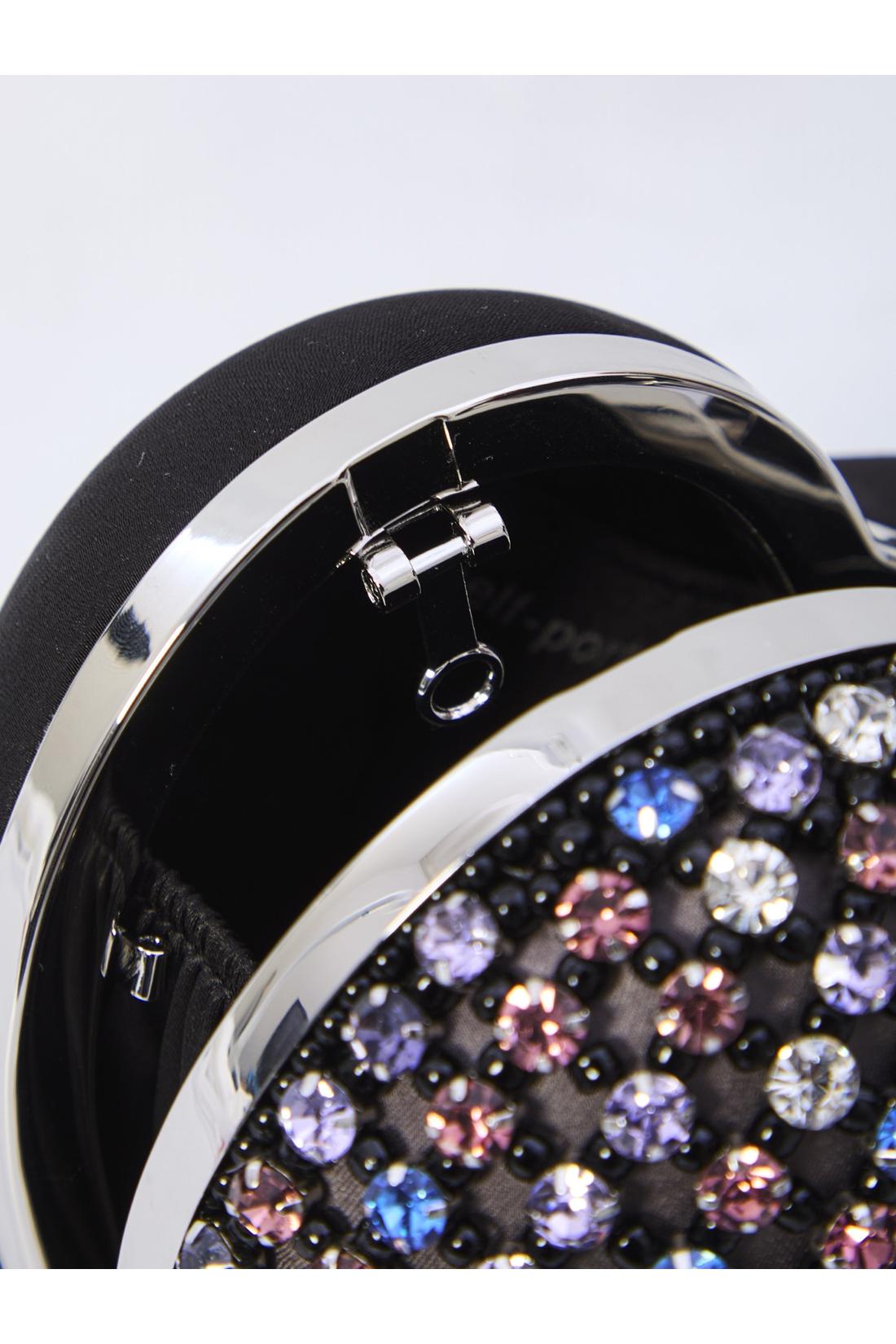 Self Portrait-OUTLET-SALE-Multi crystal Heart clutch bag-ARCHIVIST