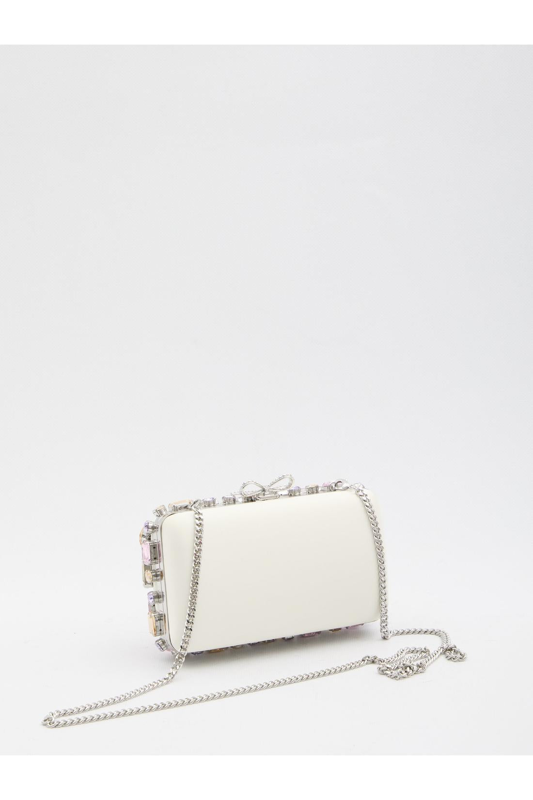Self Portrait-OUTLET-SALE-Multi crystal embellished clutch bag-ARCHIVIST