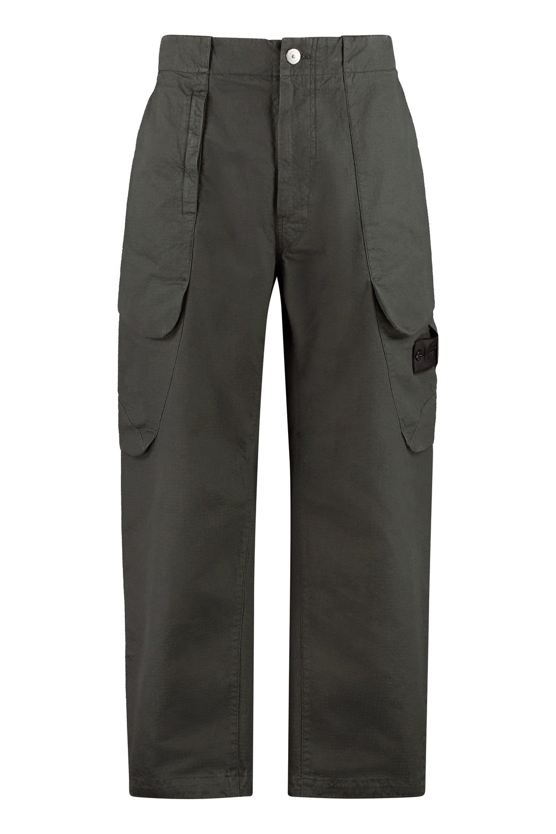 Stone Island Shadow Project-OUTLET-SALE-Multi-pocket cotton trousers-ARCHIVIST