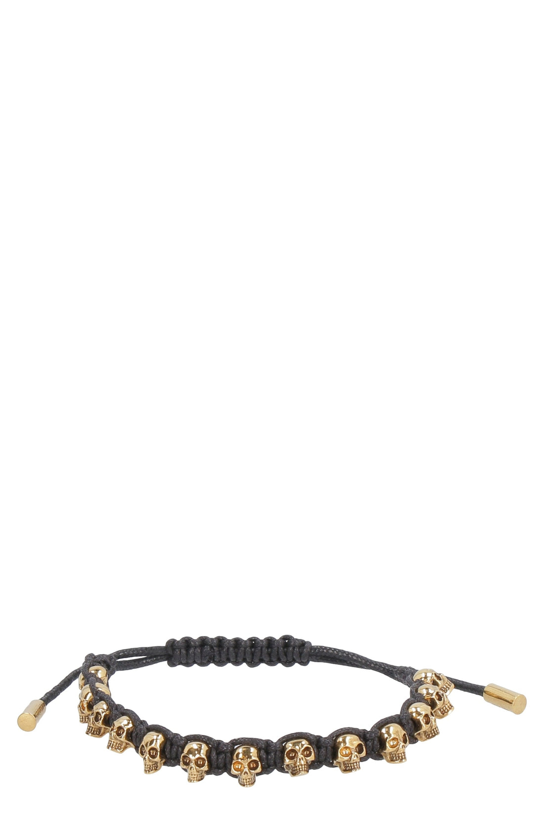 Alexander McQueen-OUTLET-SALE-Multi-skull rope bracelet-ARCHIVIST