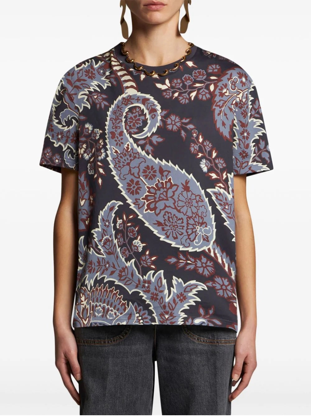 ETRO-OUTLET-SALE-Mw Cut E Sew T-shirt-ARCHIVIST