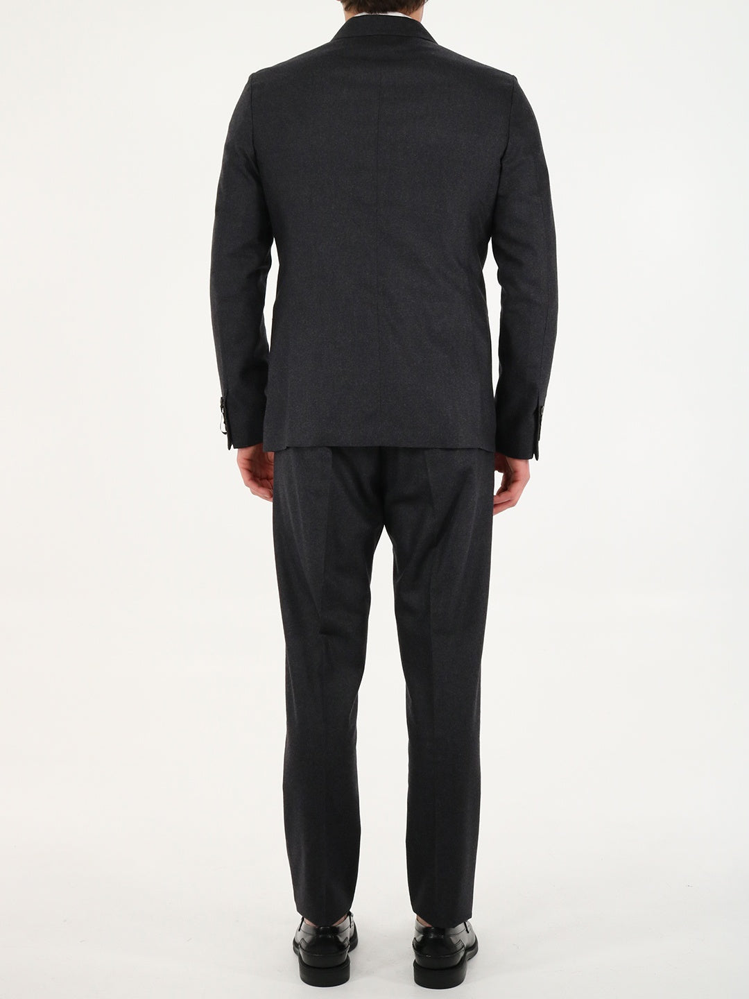 Anthracite wool suit