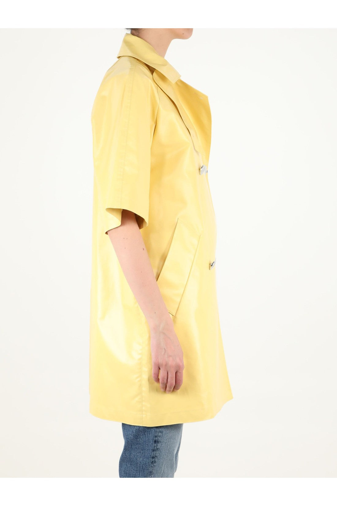 Yellow raincoat
